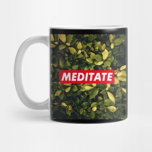 Meditate green Mug